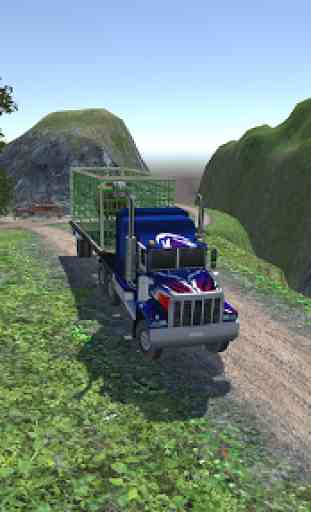 Animal Truck Transport- Truck Offroad Simulator 3