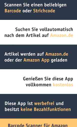 Barcode Scanner Pro für Amazon Deutschland 2