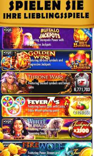 Buffalo Jackpot: Spielautomaten & Casinospiele 3