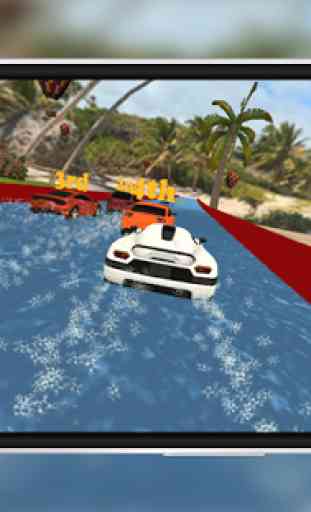 Car Aqua Race 3D - Water Park Race 1