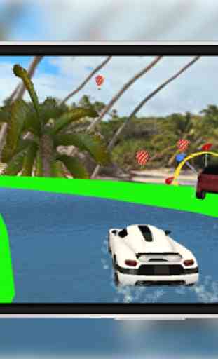 Car Aqua Race 3D - Water Park Race 2