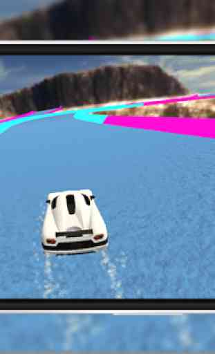 Car Aqua Race 3D - Water Park Race 3