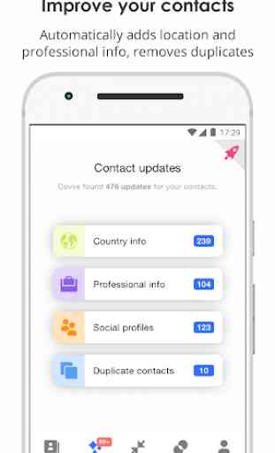 Covve: Ultimate address book app for contacts 2