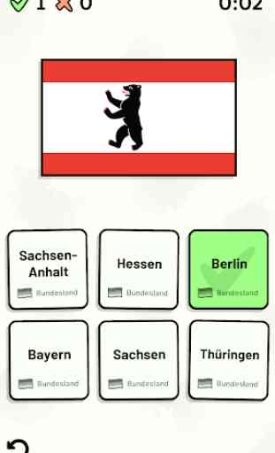 Deutschen Bundesländer Quiz - Karten, Flaggen usw. 2