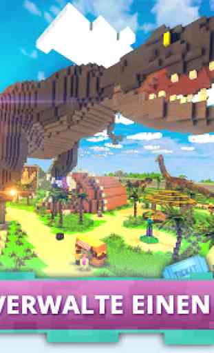 Dino Theme Park Craft: Baue ein Dinosaurier Park 1