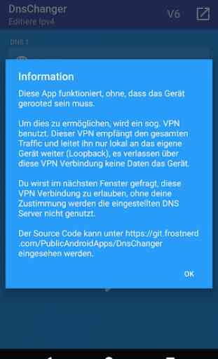DNS Changer (Ohne Root - Ipv6) 2