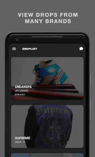 Droplist - Streetwear Release Info 1