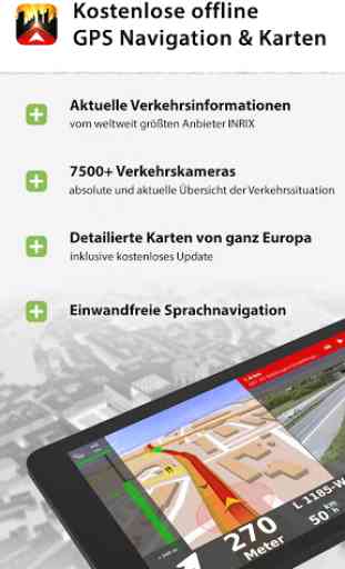 Dynavix GPS Navigation, Verkehrsinfo & Kameras 1