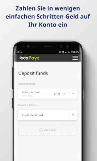 ecoPayz – Sichere Zahlungsdienste 2