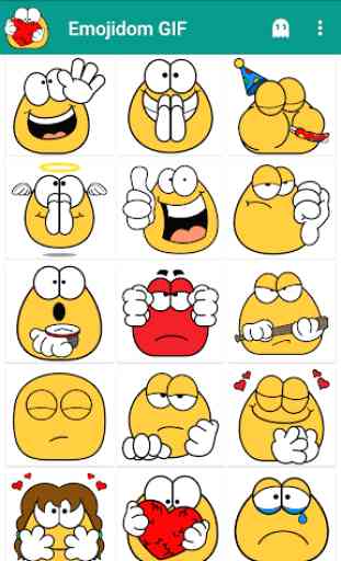 Emojidom animierte / GIF Emoticons & Emoji 1