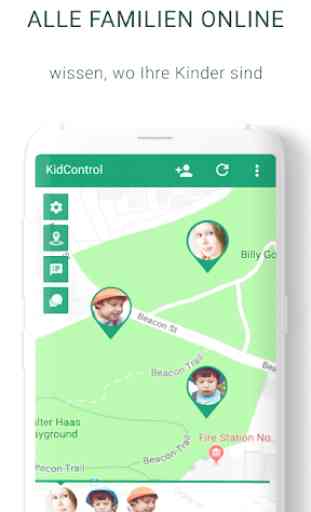 Familien GPS-Ortung KidsControl GPS 3