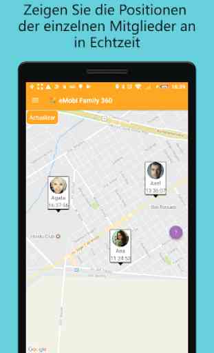 Familienfinder GPS-Tracker Kind - Chat - ToDo 360 1