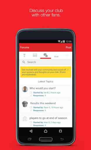 Fan App for Aberdeen FC 2