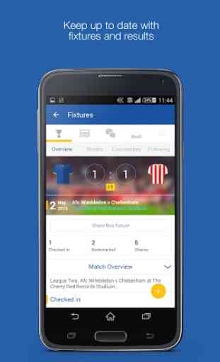 Fan App for AFC Wimbledon 1