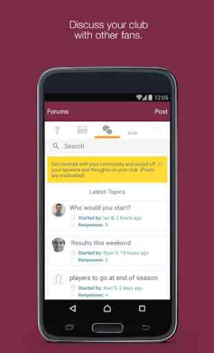 Fan App for Bradford City AFC 2