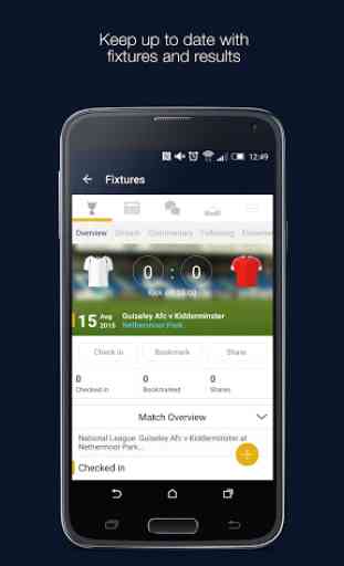 Fan App for Guiseley AFC 1
