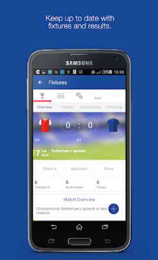 Fan App for Ipswich Town FC 1
