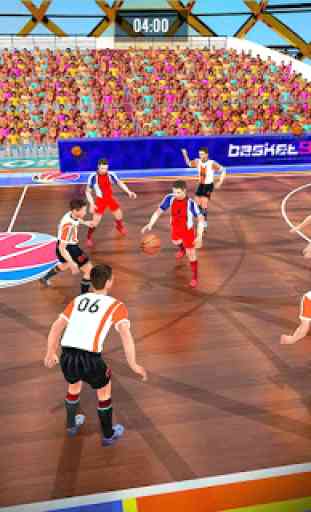 fanatisches Star-Basketball-Spiel: Slam Dunk Maste 4