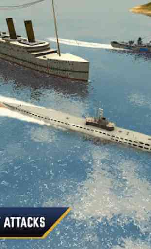 Feindliche Gewässer : U-Boot und Kriegsschiff 2