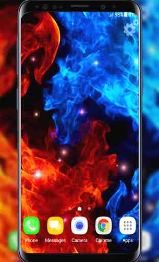 Fire and Ice Live Wallpaper 3