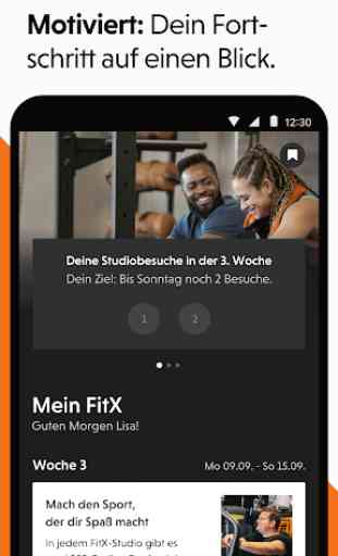 FitX – Fitness App 3