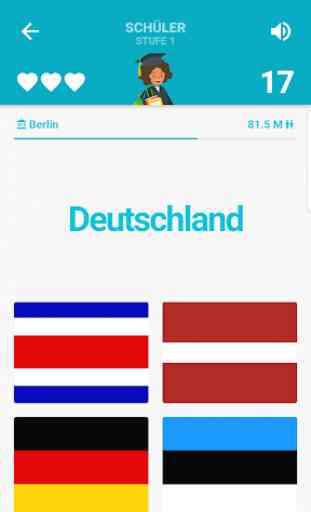 Flaggen und Hauptstädte der Welt Quiz 3