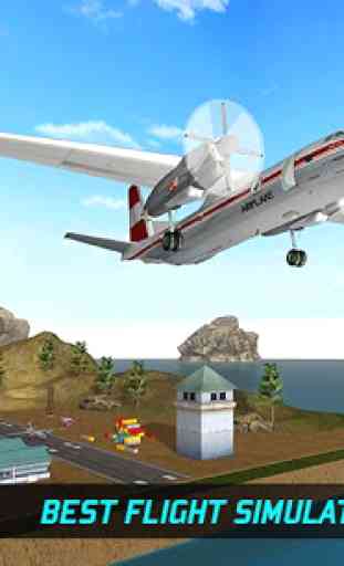 Fliegen Simulator 2017 - Flugzeug Flug Pilot 3D 2