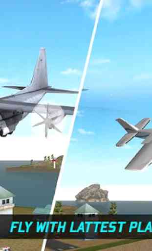 Fliegen Simulator 2017 - Flugzeug Flug Pilot 3D 3