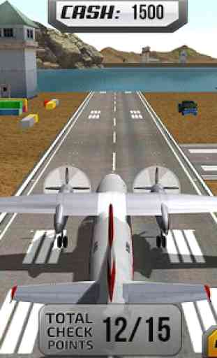 Fliegen Simulator 2017 - Flugzeug Flug Pilot 3D 4