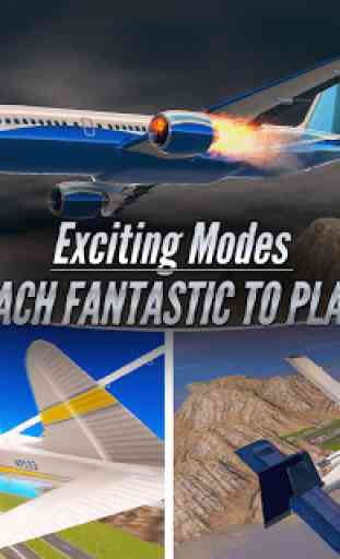 Flugzeug-Flug-Simulator 3D: Flugzeug Spiele 2019 2