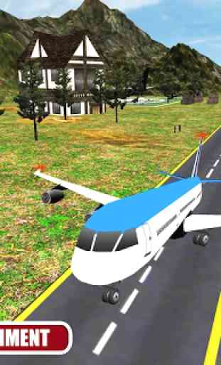 Flugzeug Flug Simulator: fliegen Stadt Flugzeug 1