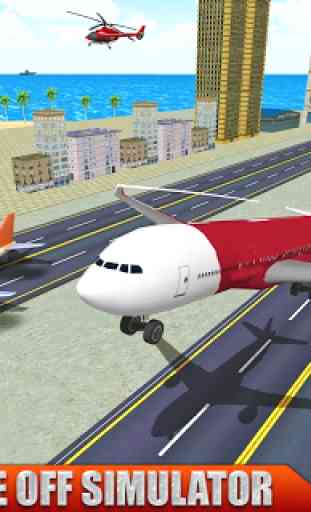 Flugzeug Flug Simulator: fliegen Stadt Flugzeug 4