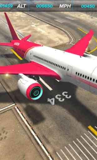 Flugzeugflugpilot Simulator 2018 2