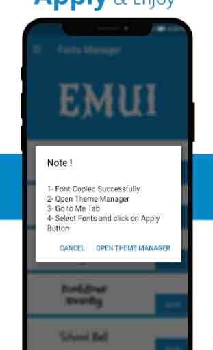 Fonts for Huawei Emui 4