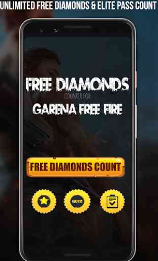 Free Diamonds & Elite Pass Calc For Free Fire-2019 1