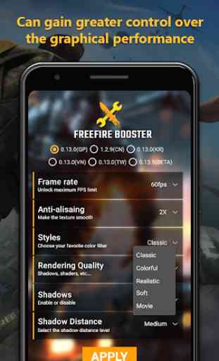 GFX Tool - Booster for Free Fire 2