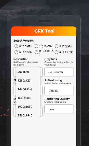 GFX Tool For PUBG 3