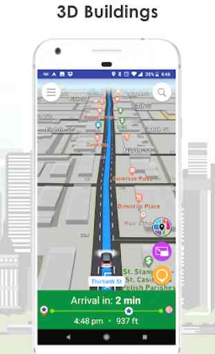 GPS Navigation, Live Traffic, HD Maps - Live Roads 3
