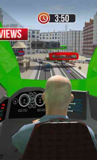 Gyroskopisch Bus Fahren Simulator Öffentlich 3