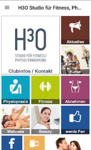 H3O Studio für Fitness, Physio 1