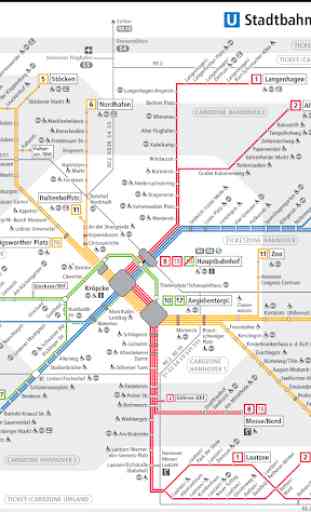 Hanover Metro Map 2