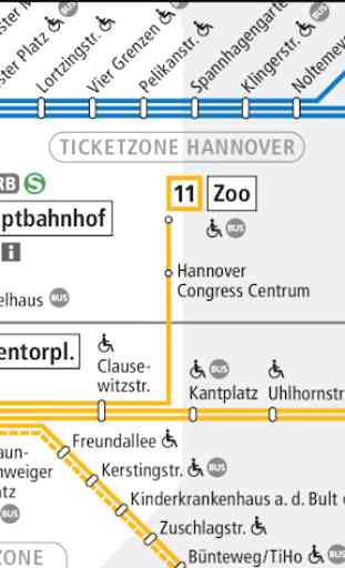 Hanover Metro Map 3
