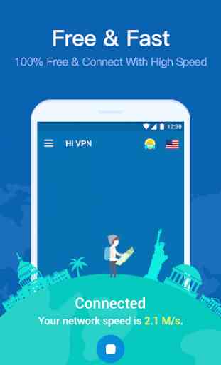 Hi VPN- Free VPN Proxy Server, Hotspot VPN Service 2