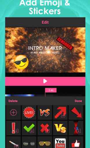Intro Maker für Youtube - Intro-Schöpfer mit Musik 3