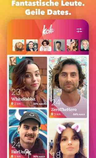 Koko Dating App - Single Chat, Flirt, Date treffen 2