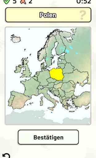 Länder Europas -Quiz: Karten, Hauptstädte, Flaggen 1
