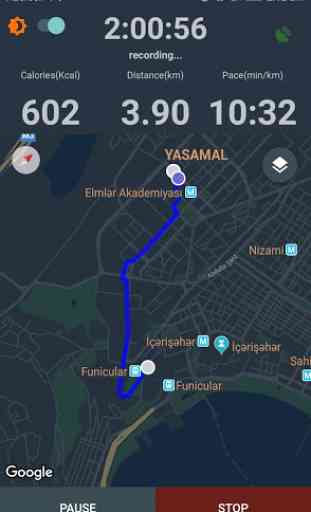 Laufen tracker - Joggen GPS fitness & Kalorien 3