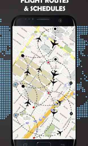 Leben Flug Tracker Radar Luft der Verkehr Status 4