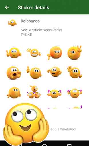 lustige Aufkleber Emojis WAstickerapps 2