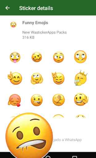 lustige Aufkleber Emojis WAstickerapps 3